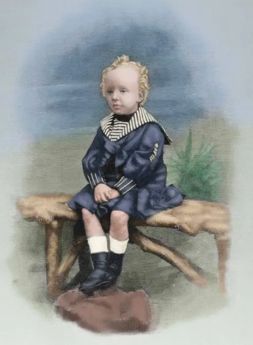 Framed Print : King Alphonse XIII child Framed Print : King Alphonse XIII child