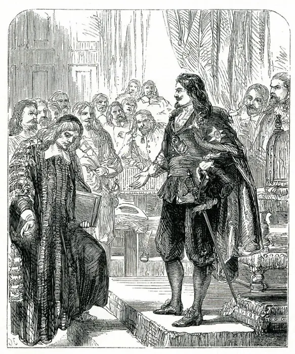 Framed Print : King Charles I taking the Speaker's Chair Framed Print : King Charles I taking the Speaker's Chair