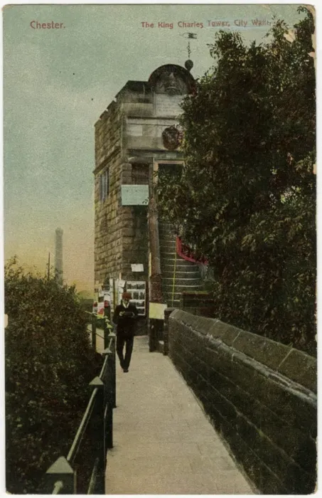 Framed Print : The King Charles Tower on the City Wall, Chester Framed Print : The King Charles Tower on the City Wall, Chester