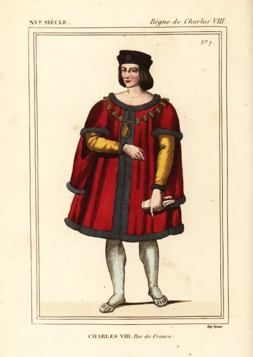 Framed Print : King Charles VIII of France, the Affable, 1470-1498 Framed Print : King Charles VIII of France, the Affable, 1470-1498