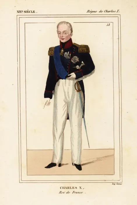 Framed Print : King Charles X of France 1757-1836 Framed Print : King Charles X of France 1757-1836
