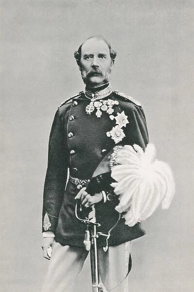 King Christian IX of Denmark (1818-1906) (Photos Prints Framed 