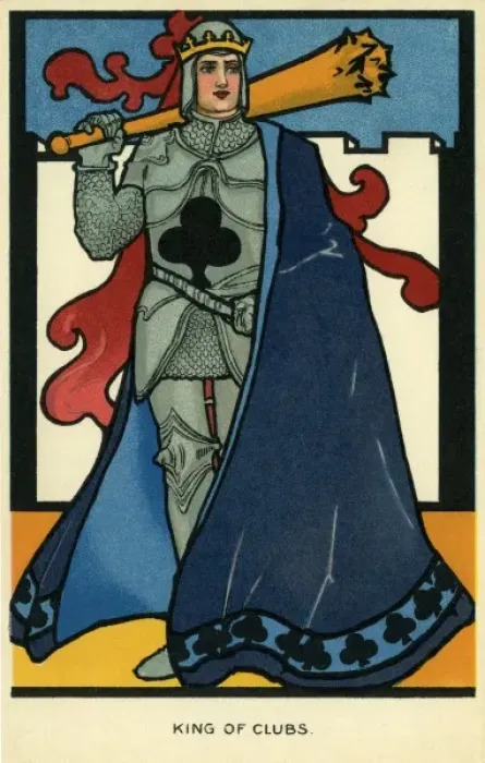 Framed Print : King of Clubs Framed Print : King of Clubs