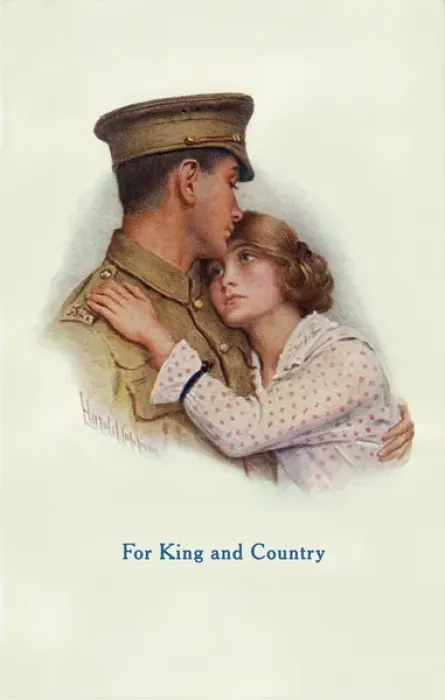 Framed Print : For King & country Framed Print : For King & country