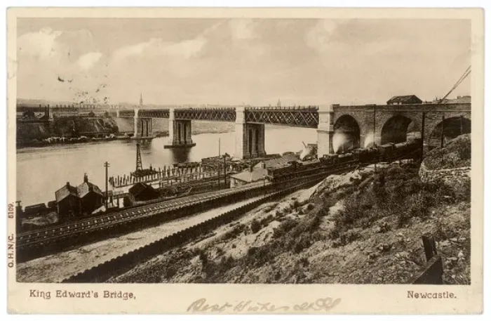 Framed Print : King Edward Br Newcastle Framed Print : King Edward Br Newcastle
