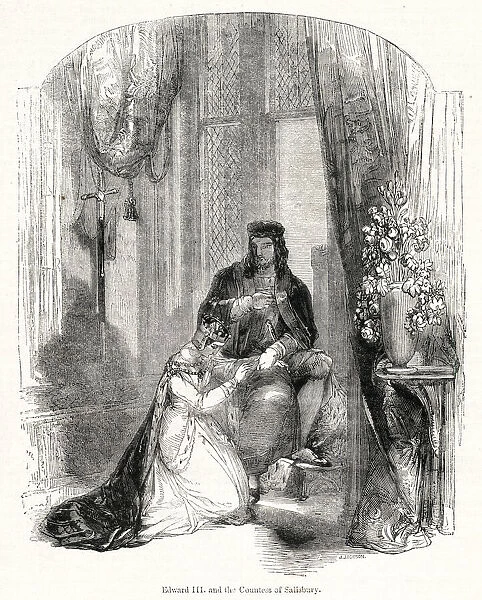 King Edward III and the Countess of Salisbury