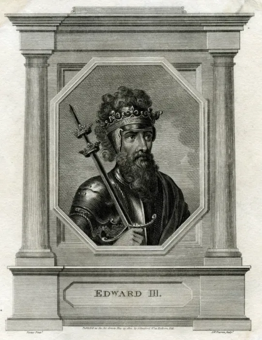 Framed Print : King Edward III of England Framed Print : King Edward III of England
