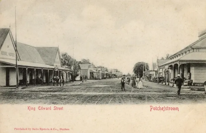 Framed Print : King Edward Street, Potchefstroom, NW Province, South Africa Framed Print : King Edward Street, Potchefstroom, NW Province, South Africa