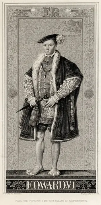 Framed Print : King Edward VI of England Framed Print : King Edward VI of England