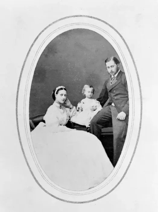 Framed Print : King Edward VII, Queen Alexandra and Princess Royal Framed Print : King Edward VII, Queen Alexandra and Princess Royal