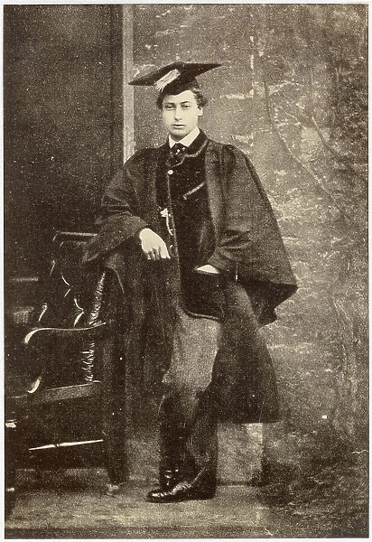 King Edward VII as a student at Oxford University