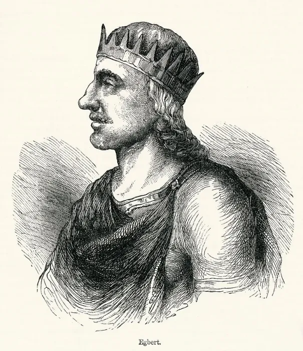 Framed Print : KING EGBERT (775 - 839), King of the West Saxons (Wessex) (reigned 802 - 839) Framed Print : KING EGBERT (775 - 839), King of the West Saxons (Wessex) (reigned 802 - 839)