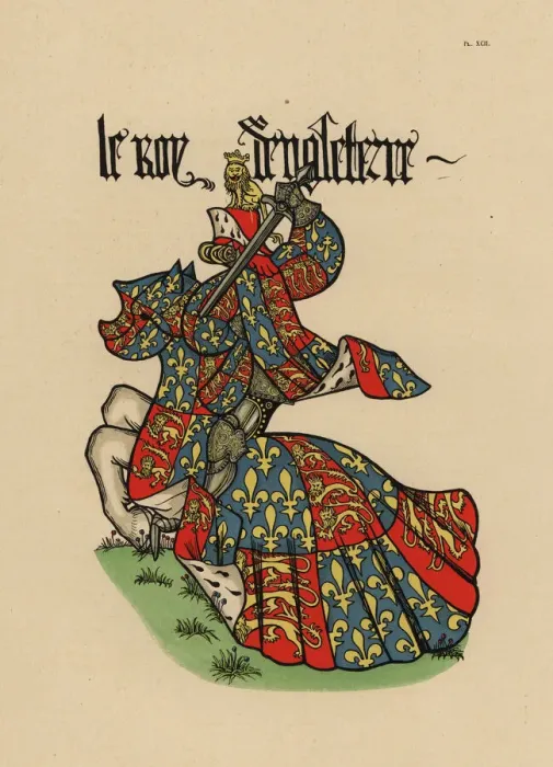 Framed Print : King of England, le roi d angleterre Framed Print : King of England, le roi d angleterre