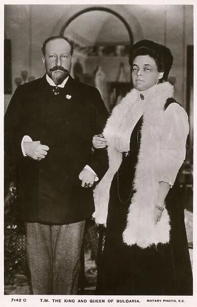 King Ferdinand and Queen of Bulgaria