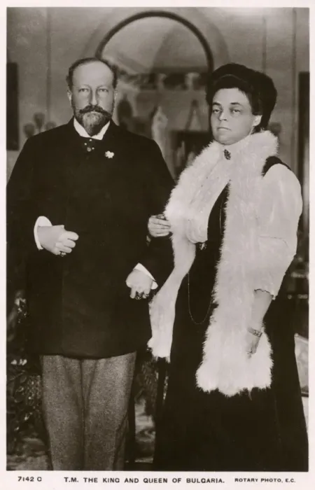Framed Print : King Ferdinand and Queen of Bulgaria Framed Print : King Ferdinand and Queen of Bulgaria