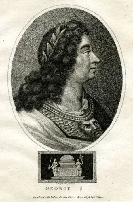 Framed Print : King George I of Britain Framed Print : King George I of Britain