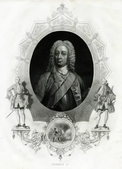 Framed Print : King George II of Britain Framed Print : King George II of Britain