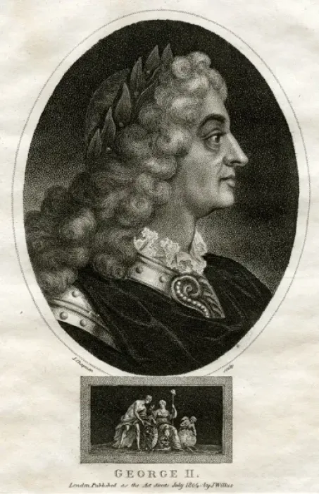 Framed Print : King George II of Britain Framed Print : King George II of Britain