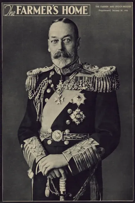 Framed Print : King George V Framed Print : King George V