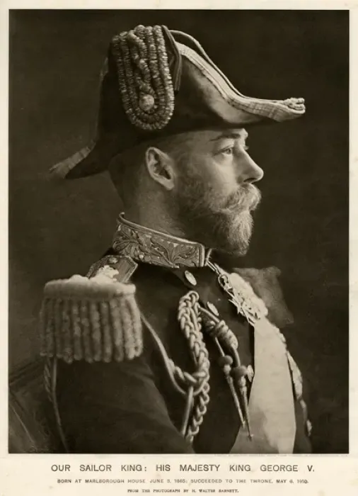 Framed Print : King George V Framed Print : King George V