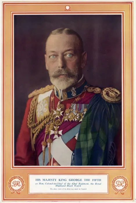 Framed Print : King George V Framed Print : King George V
