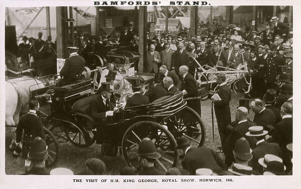 King George V (1865-1936) - Coronation Souvenir postcard - June 22