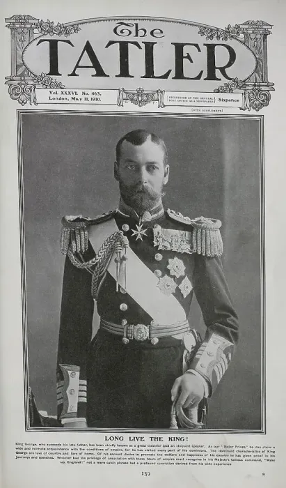 Framed Print : King George V Framed Print : King George V