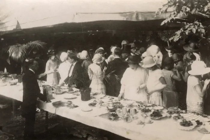 Framed Print : King George V Birthday Tea Party - Istanbul Embassy Framed Print : King George V Birthday Tea Party - Istanbul Embassy