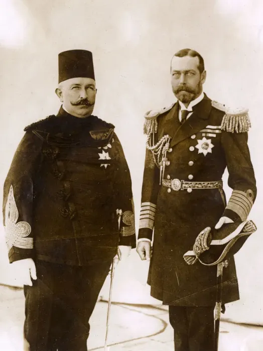 Framed Print : King George V and the Khedive of Egypt Framed Print : King George V and the Khedive of Egypt