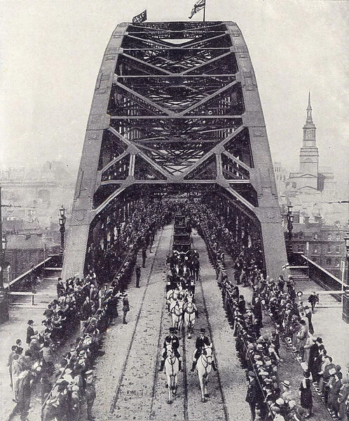 King George V opens the Tyne Bridge, Newcastle-upon-Tyne