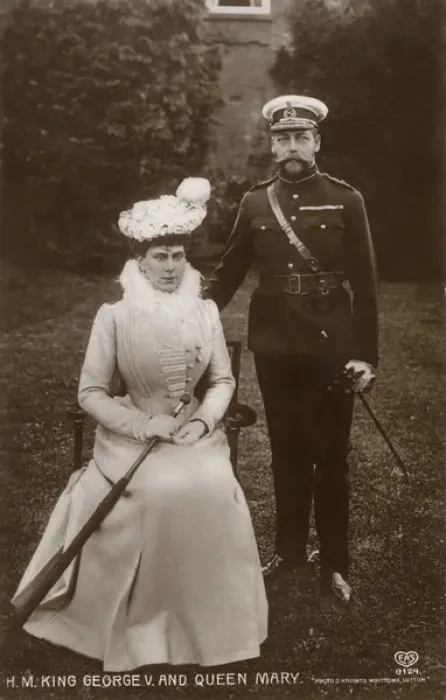 Framed Print : King George V and Queen Mary Framed Print : King George V and Queen Mary
