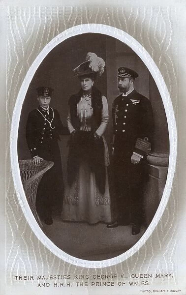 King George V, Queen Mary and the Prince of Wales