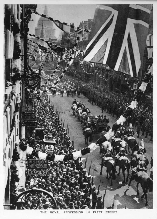 Framed Print : King George V and Queen Mary, Silver Jubilee Framed Print : King George V and Queen Mary, Silver Jubilee