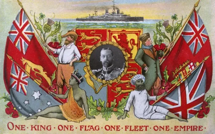 Framed Print : King George V - Scenes of the British Empire Framed Print : King George V - Scenes of the British Empire
