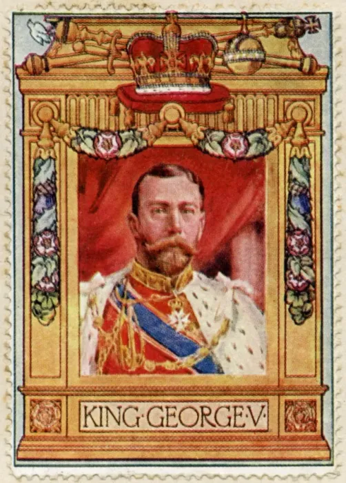 Framed Print : King George V / Stamp Framed Print : King George V / Stamp