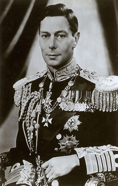 King George VI - fine photographic portrait