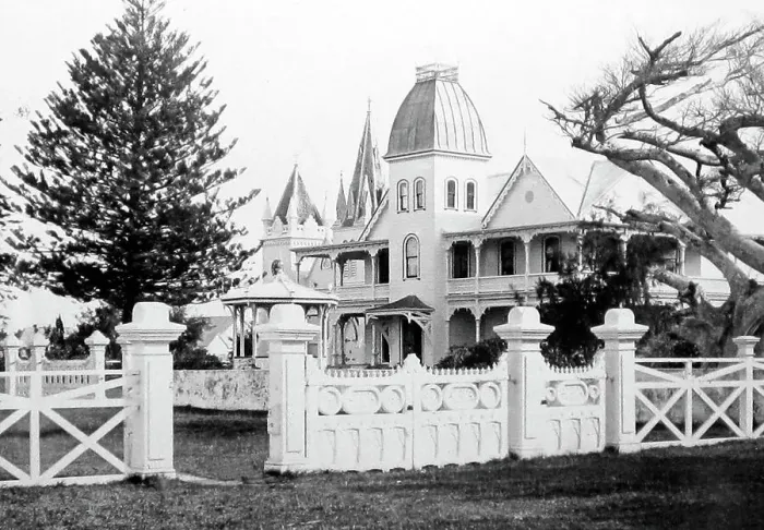 Framed Print : King George's Palace, Nuku Alofa, Tonga, Victorian period Framed Print : King George's Palace, Nuku Alofa, Tonga, Victorian period