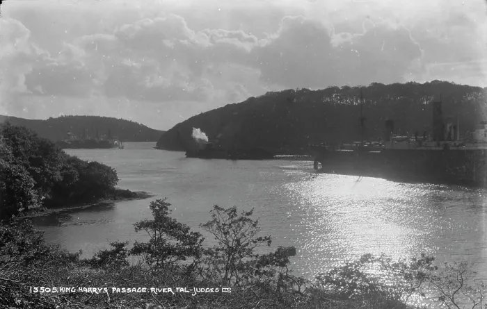 Framed Print : King Harry's Passage, River Fal Framed Print : King Harry's Passage, River Fal