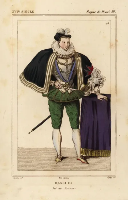 Framed Print : King Henri III of France Framed Print : King Henri III of France