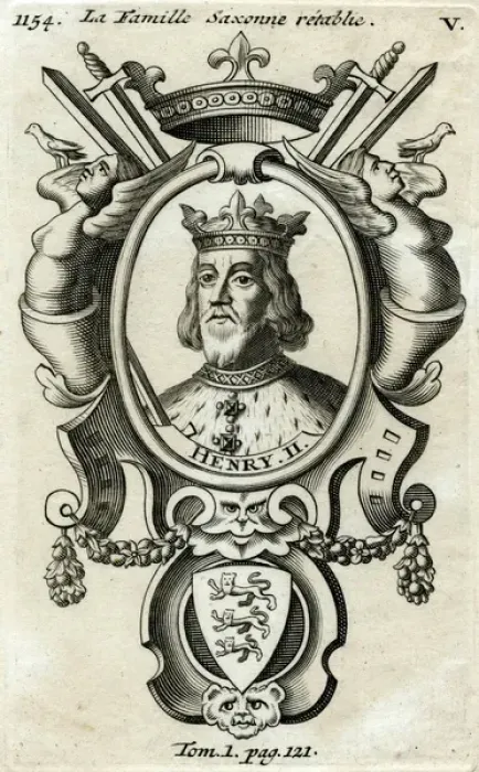 Framed Print : King Henry II Framed Print : King Henry II