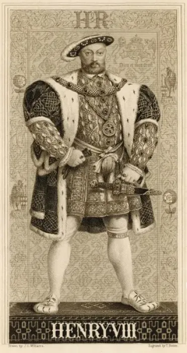 Framed Print : King Henry Viii / Williams Framed Print : King Henry Viii / Williams