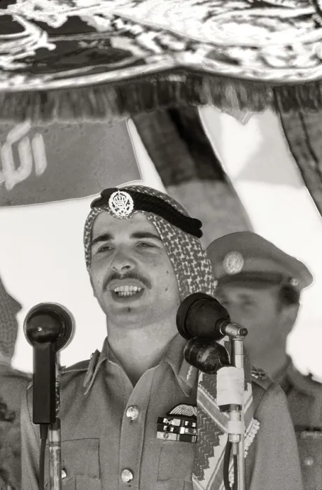 Framed Print : King Hussein of Jordan, (1935-1999) Framed Print : King Hussein of Jordan, (1935-1999)