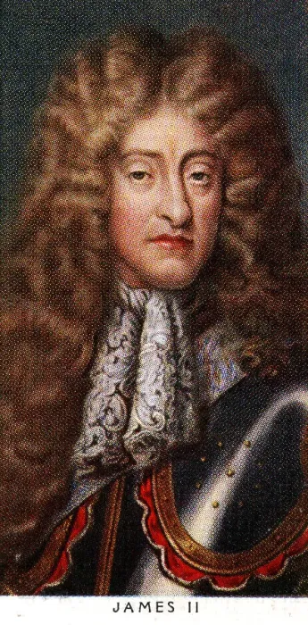 Framed Print : King James Ii Framed Print : King James Ii