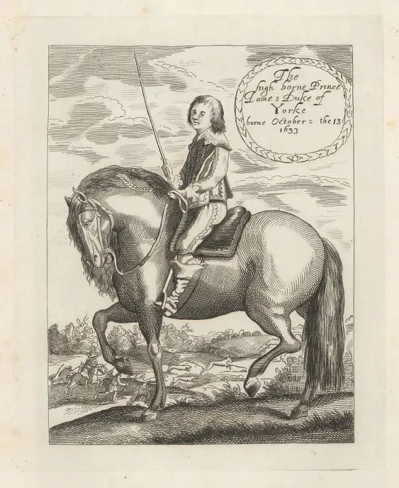 Framed Print : King James II of England, as Duke of York, 1633-1701 Framed Print : King James II of England, as Duke of York, 1633-1701