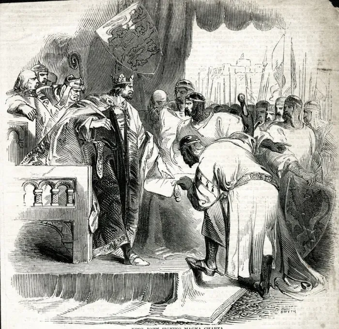 Framed Print : King John signing the Magna Carta Framed Print : King John signing the Magna Carta