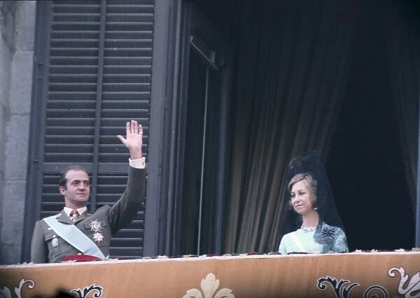 King Juan Carlos I inauguration