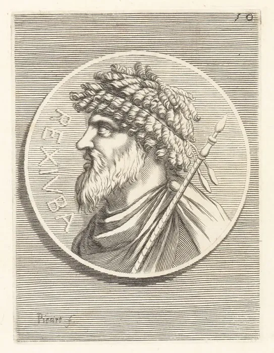 Framed Print : King Juba I of Numidia, king of Numidia, c. 85-46 BC Framed Print : King Juba I of Numidia, king of Numidia, c. 85-46 BC