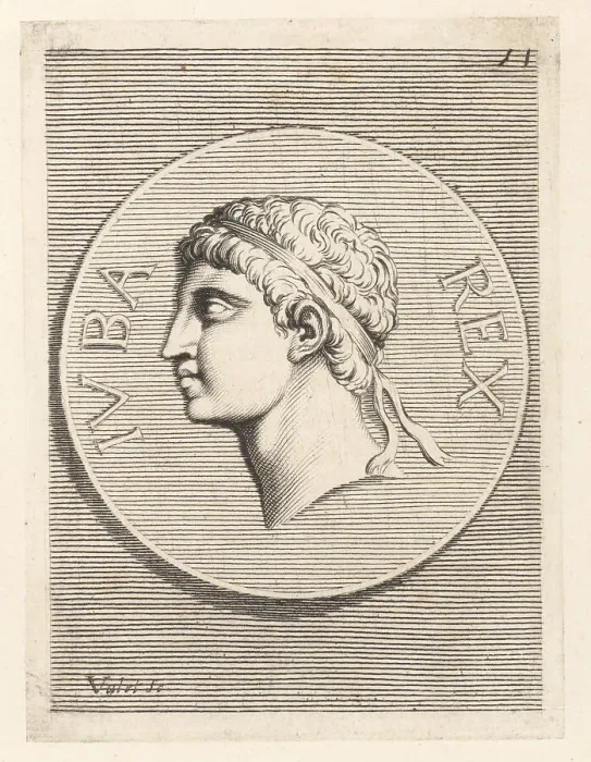 Framed Print : King Juba II of Numidia and Mauretania, c. 48 BC - 23 AD Framed Print : King Juba II of Numidia and Mauretania, c. 48 BC - 23 AD