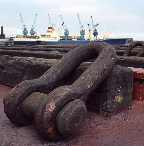 King Kongs Cufflink. Floating Crane, Middlesbrough Docks 1