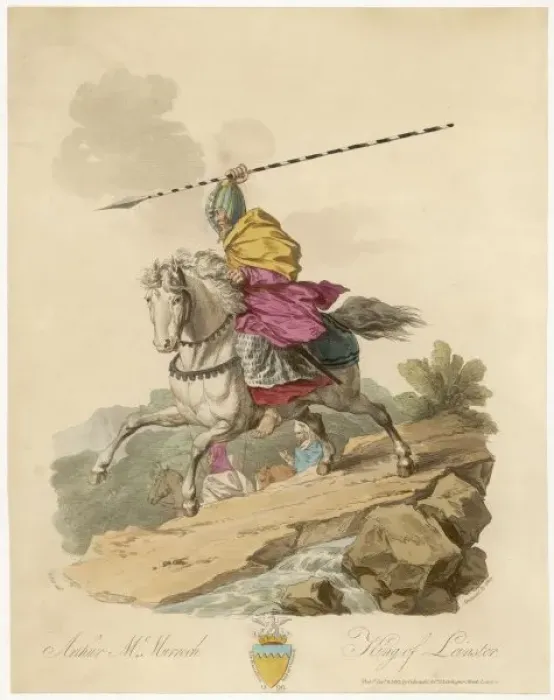 Framed Print : King of Leinster  /  Macmurr